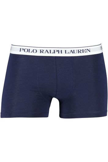boxershort Polo Ralph Lauren effen donkerblauw