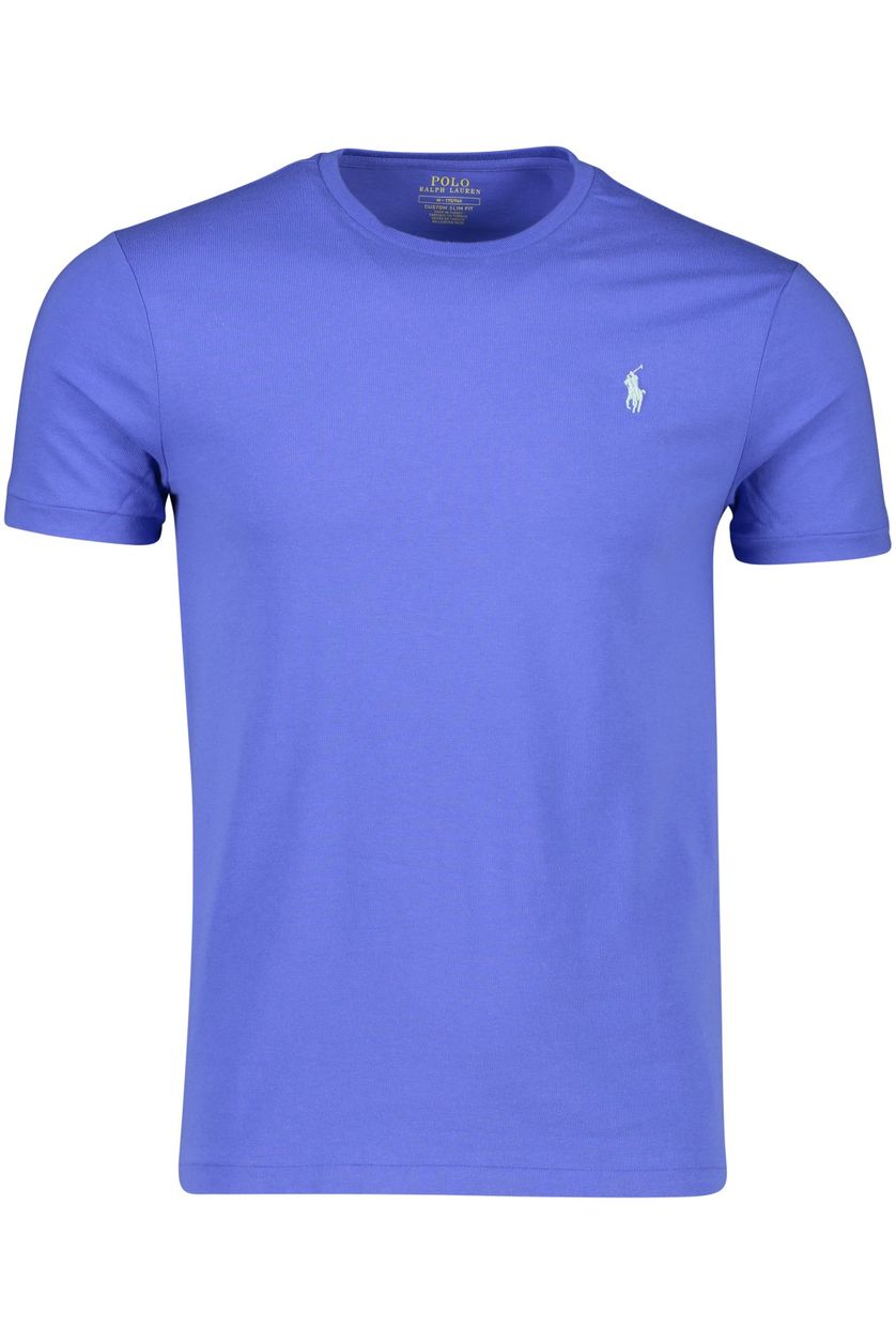 Polo Ralph Lauren t-shirt blauw katoen ronde hals