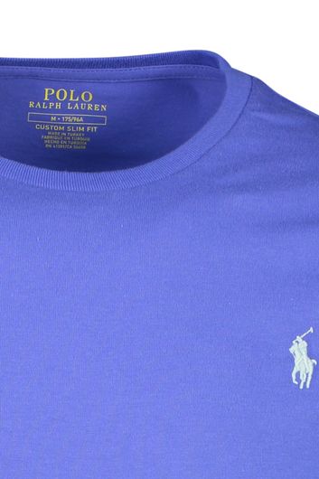 Polo Ralph Lauren t-shirt blauw ronde hals