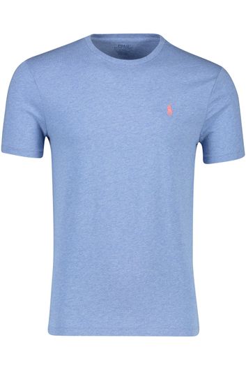 Polo Ralph Lauren T-shirt Custom Slim Fit blauw