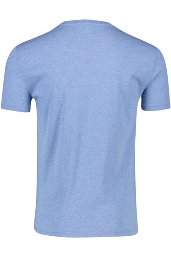 Polo Ralph Lauren T-shirt Custom Slim Fit blauw