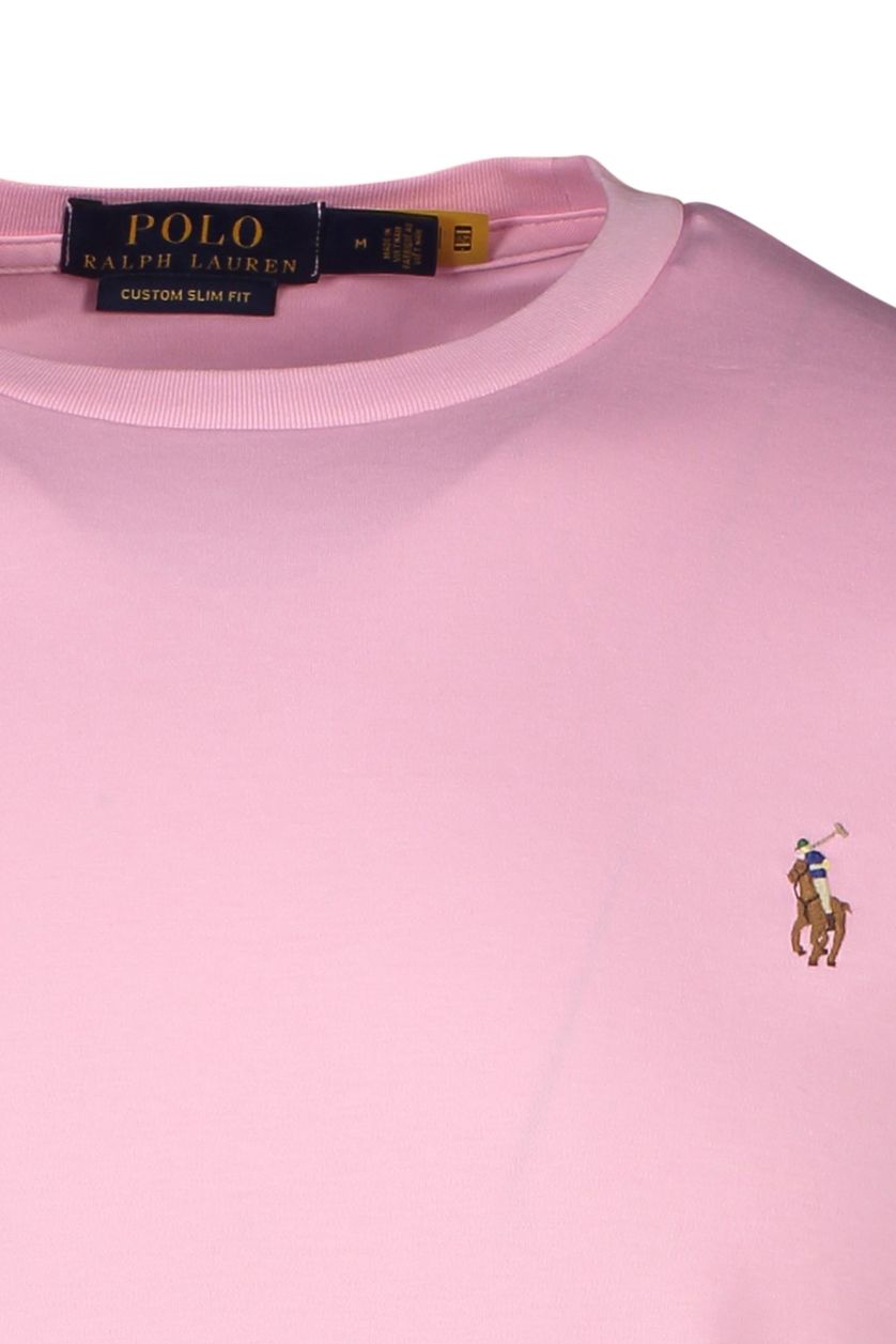Polo Ralph Lauren  katoene t-shirt roze