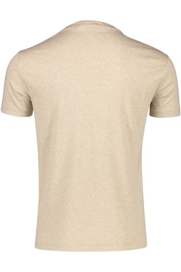 Polo Ralph Lauren t-shirt ronde hals beige katoen