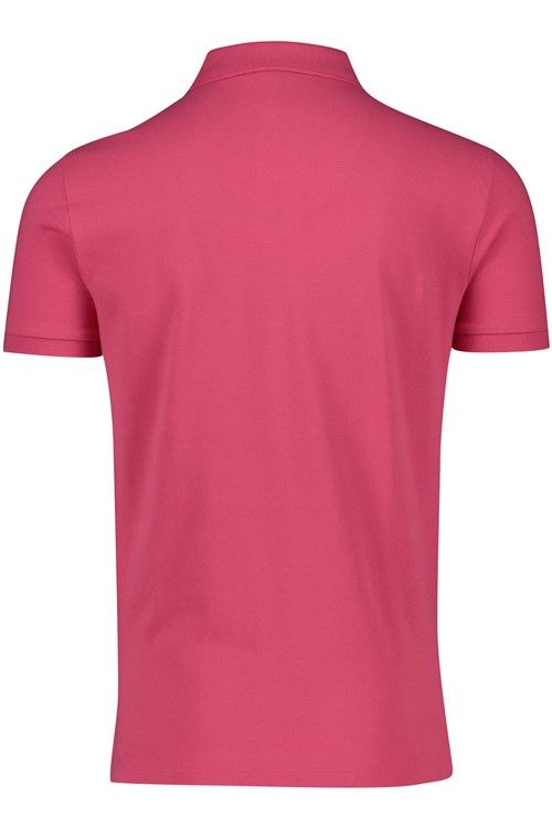 Polo Ralph Lauren polo met logo normale fit roze uni 100% katoen