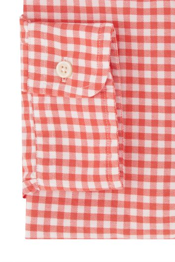 casual overhemd Polo Ralph Lauren Slim Fit rood geruit katoen