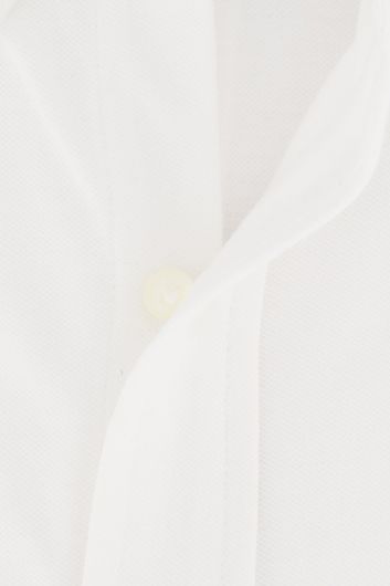 Polo Ralph Lauren casual overhemd korte mouw normale fit wit effen 100% katoen