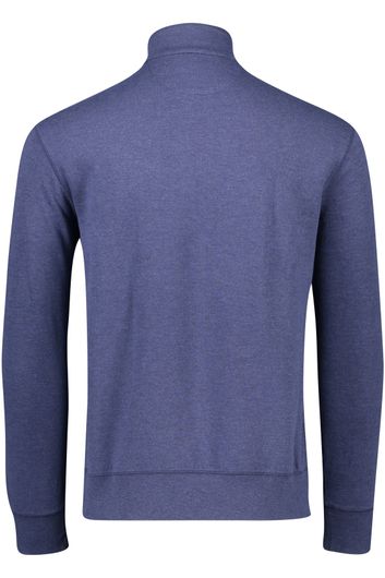 Polo Ralph Lauren sweater opstaande kraag blauw effen 
