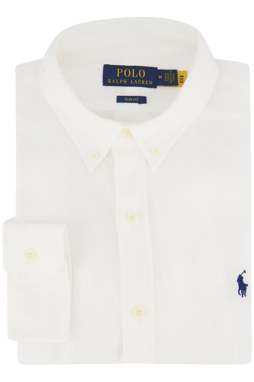 Polo Ralph Lauren overhemd effen wit