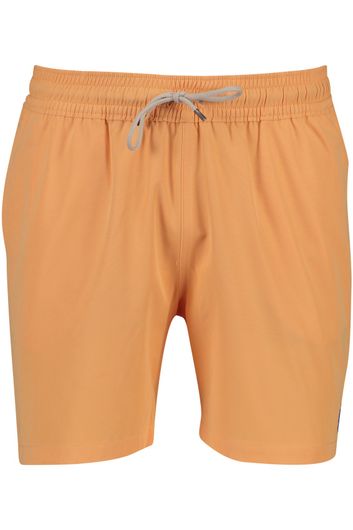 Polo Ralph Lauren zwemshort oranje elastische band en touwsluiting