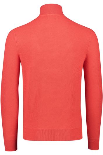 Polo Ralph Lauren trui opstaande kraag rood effen 100% katoen