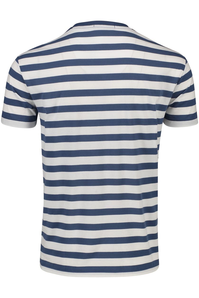 Polo Ralph Lauren t-shirt blauw wit katoen gestreept