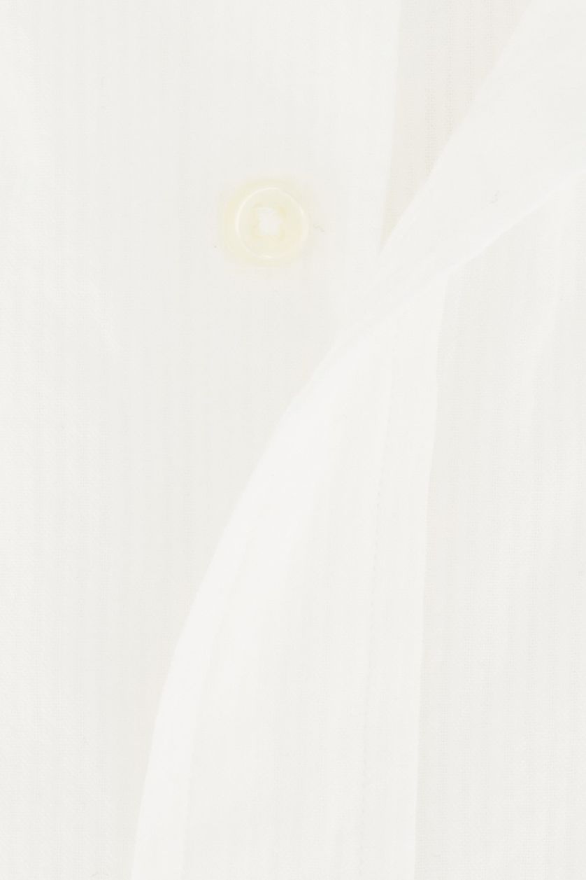 Polo Ralph Lauren overhemd korte mouwen wit gestreept structuur katoen normale fit