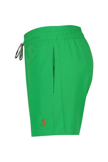 Polo Ralph Lauren zwembroek knal groen met touwsluiting en elastische band