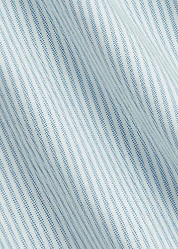 Polo Ralph Lauren Big & Tall overhemd blauw/ wit gestreept