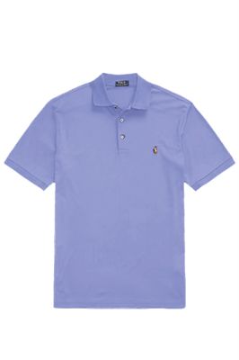 Polo Ralph Lauren Poloshirt Polo Ralph Lauren blauw 3-knoops