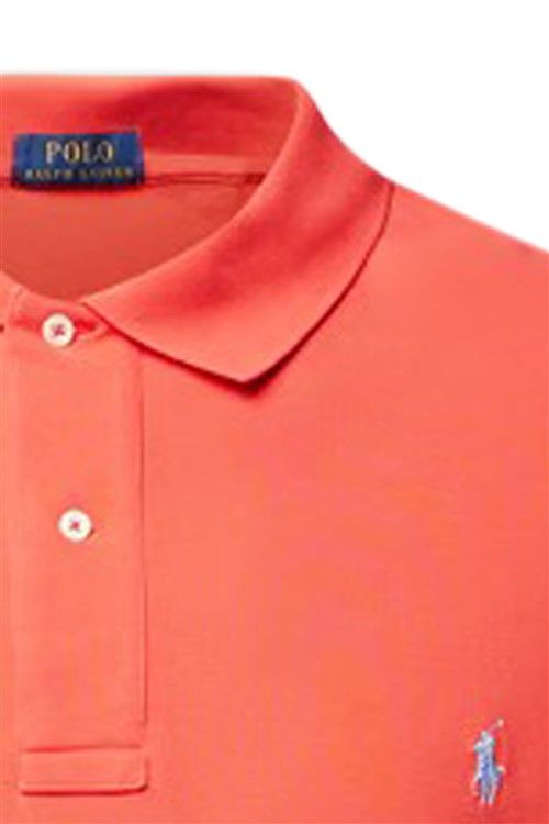 Big & Tall Polo Ralph Lauren polo rood effen katoen