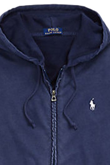 Big & Tall Polo Ralph Lauren vest donkerblauw  effen