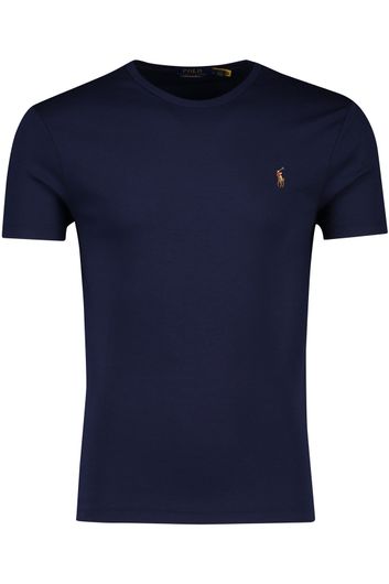 Polo Ralph Lauren t-shirt donkerblauw ronde hals