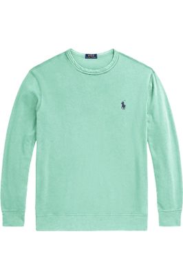 Polo Ralph Lauren Polo Ralph Lauren sweater ronde hals mint groen effen katoen