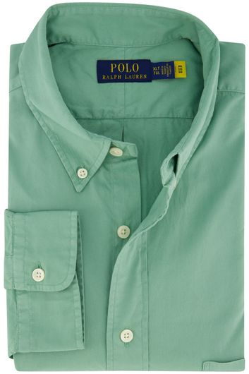 Polo Ralph Lauren overhemd groen big & tall katoen