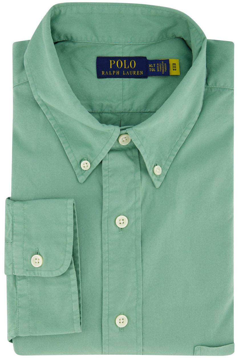 Polo Ralph Lauren overhemd katoen groen big & tall