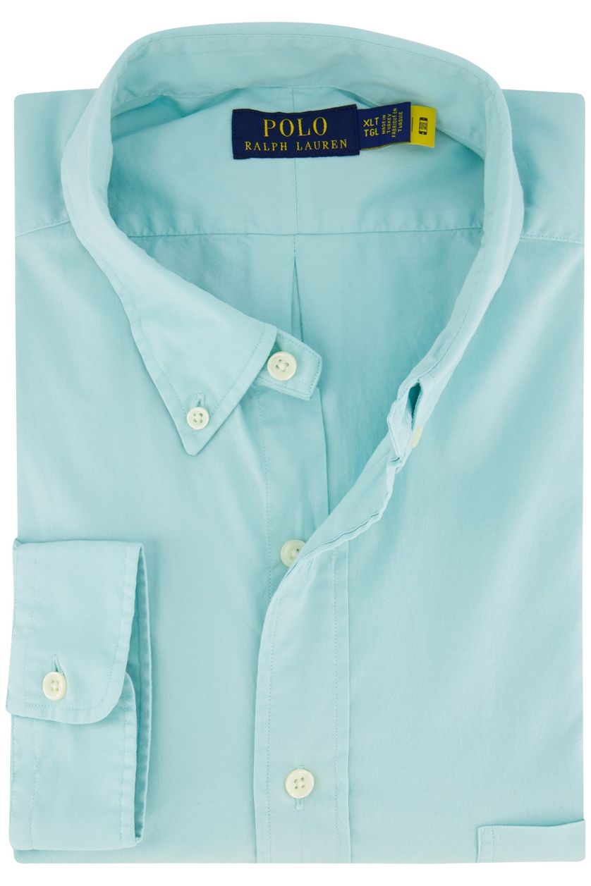 Polo Ralph Lauren overhemd katoen blauw big & tall
