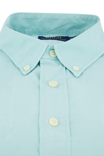 Polo Ralph Lauren overhemd blauw big & tall katoen