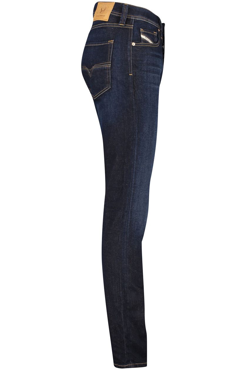 Diesel nette jeans blauw Larkee-Beex effen katoen met steekzakken