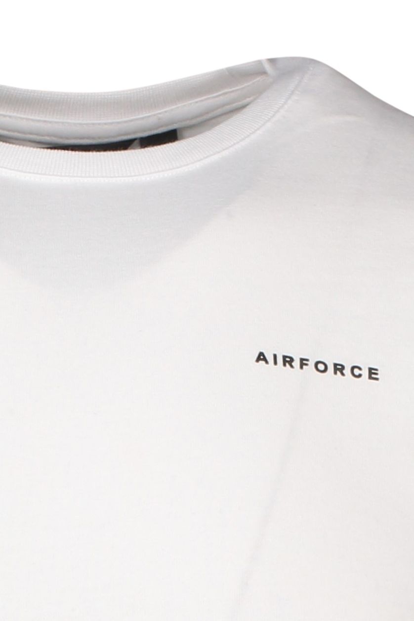 Airforce t-shirt wit basic met logo