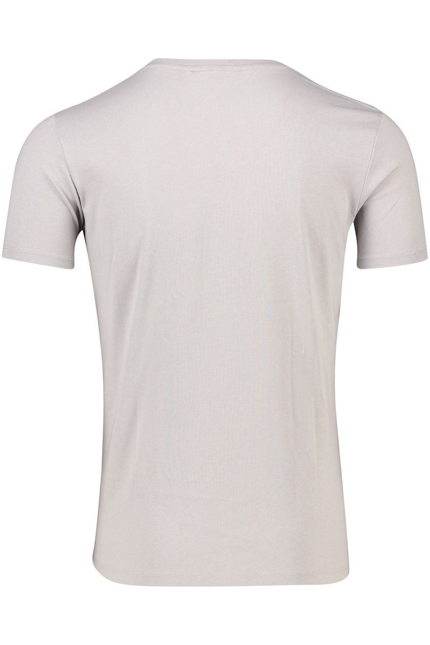 Airforce t-shirt lichtbrijs basic met logo
