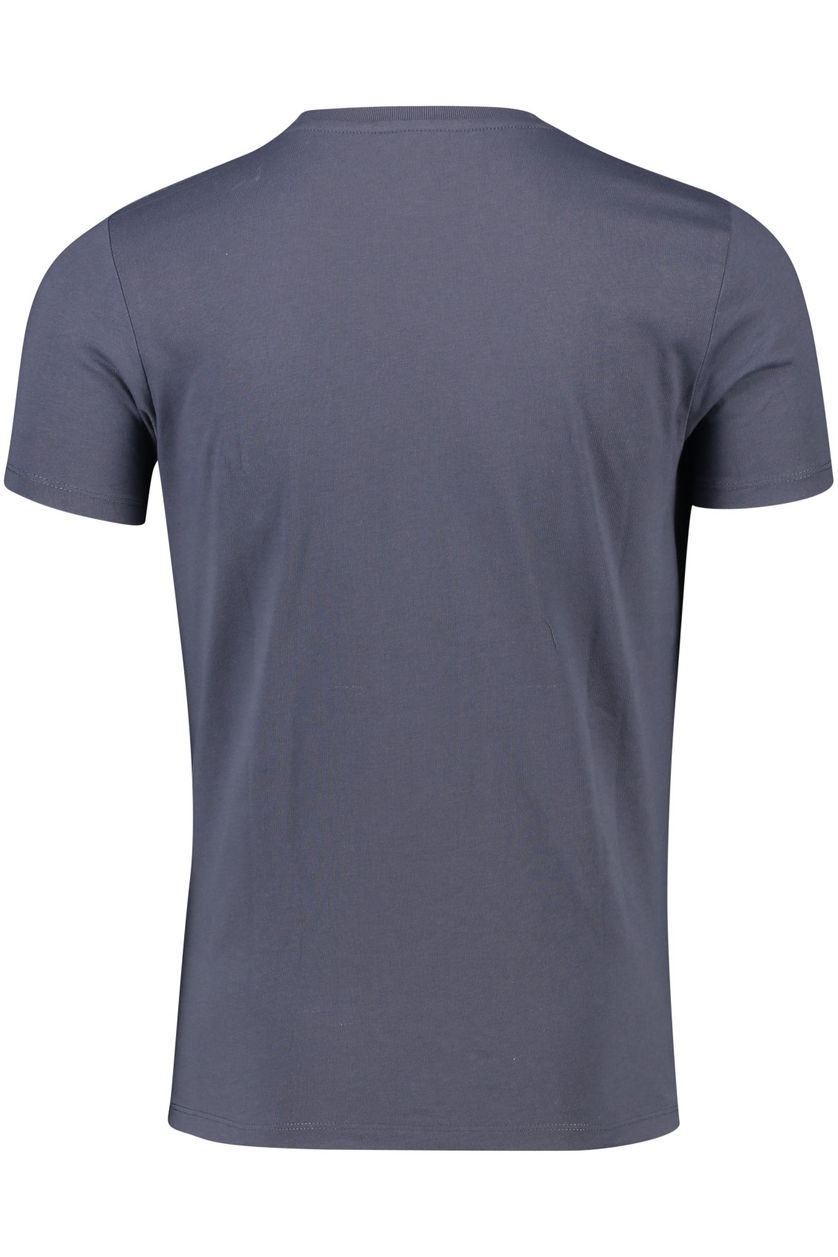 Airforce t-shirt blauw basic met logo