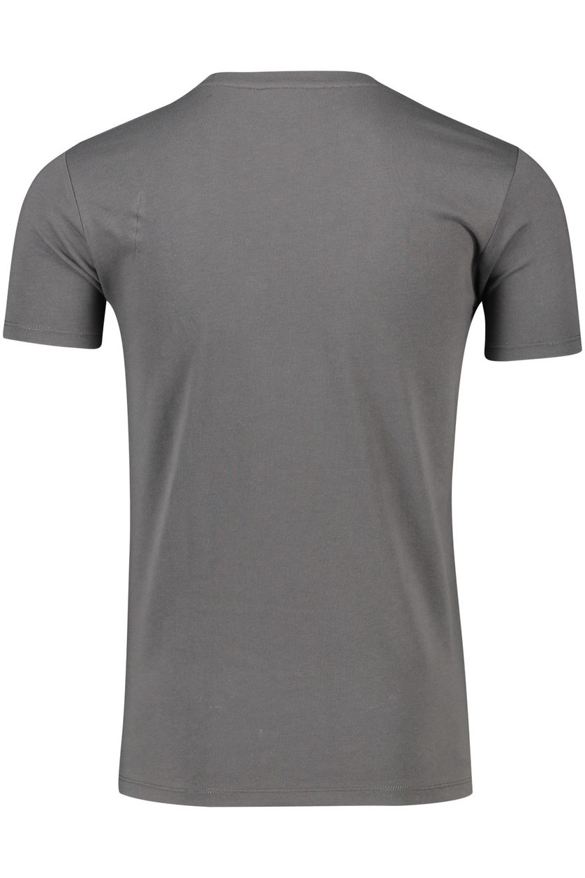 Airforce t-shirt grijs basic met logo