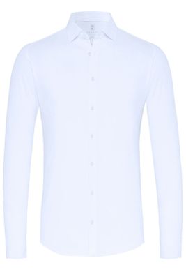 Desoto Desoto overhemd business lichtblauw effen katoen slim fit