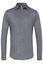 Desoto overhemd business grijs effen katoen slim fit