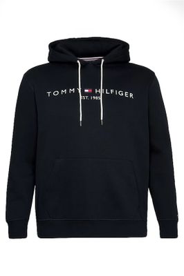 Tommy Hilfiger Tommy Hilfiger hoodie wijde fit zwart logo