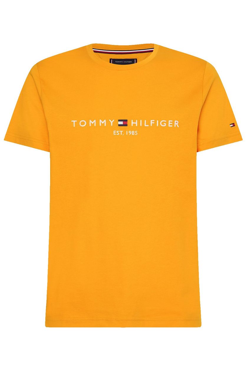 Tommy Hilfiger t-shirt korte mouw geel big&tall