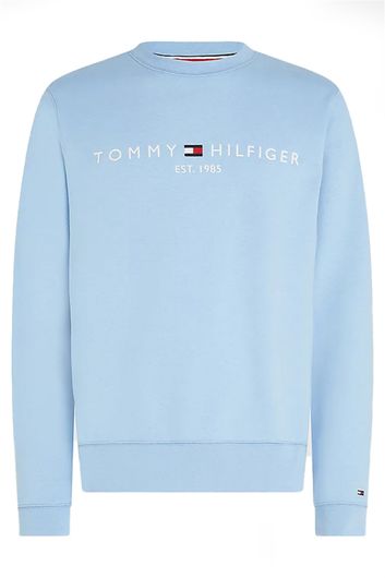 Tommy Hilfiger sweater blauw effen