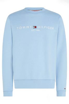 Tommy Hilfiger Tommy Hilfiger sweater blauw effen