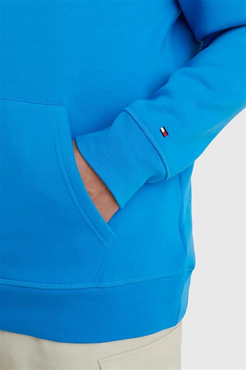 Tommy Hilfiger hoodie wijde fit blauw Big & Tall