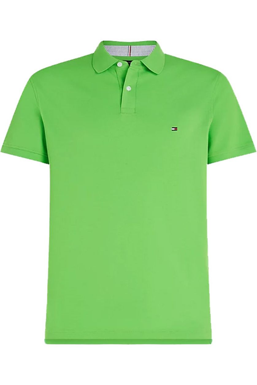 Tommy Hilfiger polo wijde fit lime Big & Tall