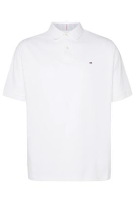 Tommy Hilfiger Tommy Hilfiger polo wit 2-knoops Big & Tall