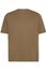Tommy Hilfiger t-shirt Big & Tall bruin effen met logo