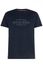 Tommy Hilfiger t-shirt Big & Tall donkerblauw opdruk