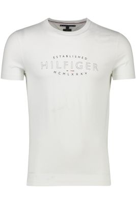 Tommy Hilfiger Tommy Hilfiger t-shirt wit ronde hals b&t