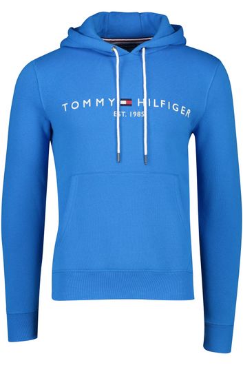 Tommy Hilfiger hoodie blauw met opdruk