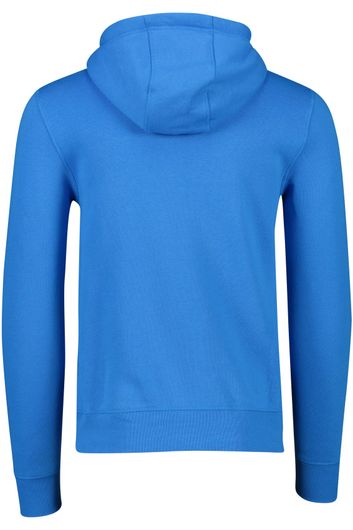 Tommy Hilfiger hoodie blauw met opdruk