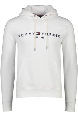 Tommy Hilfiger Tommy Hilfiger sweater wit geprint katoen normale fit