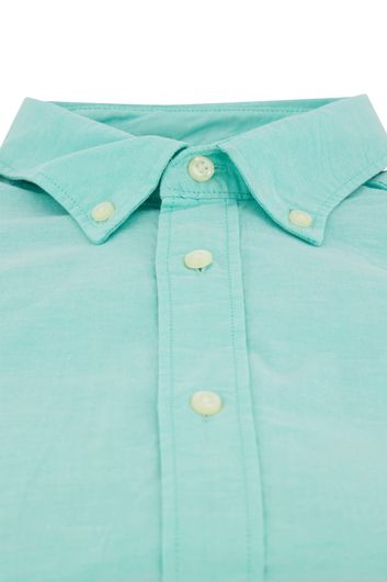 Tommy Hilfiger overhemd groen Regular Fit