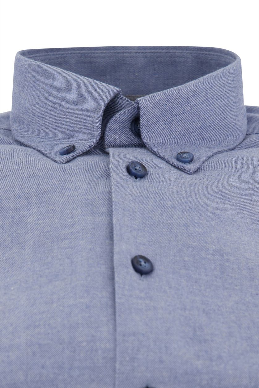 Ledub overhemd blauw Modern Fit