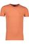 Tommy Hilfiger t-shirt oranje peach effen extra slim fit